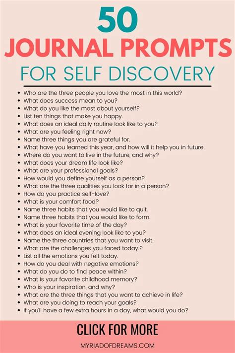 Journal prompts for self discovery. Things To Know About Journal prompts for self discovery. 